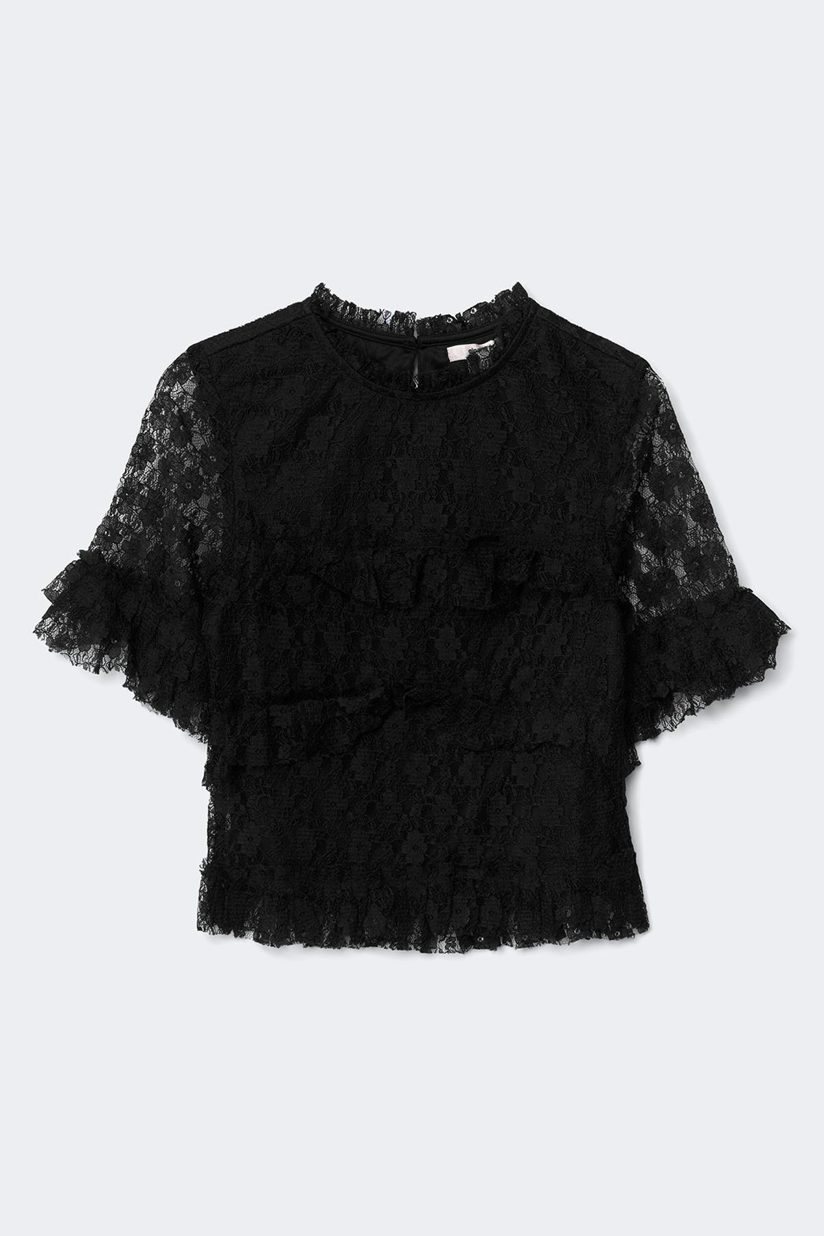 14+ frill lace top