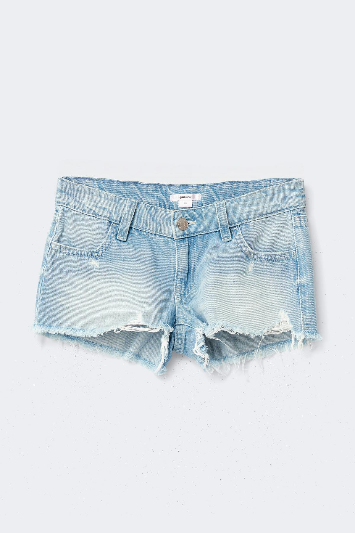 Y jeanique low denim shorts