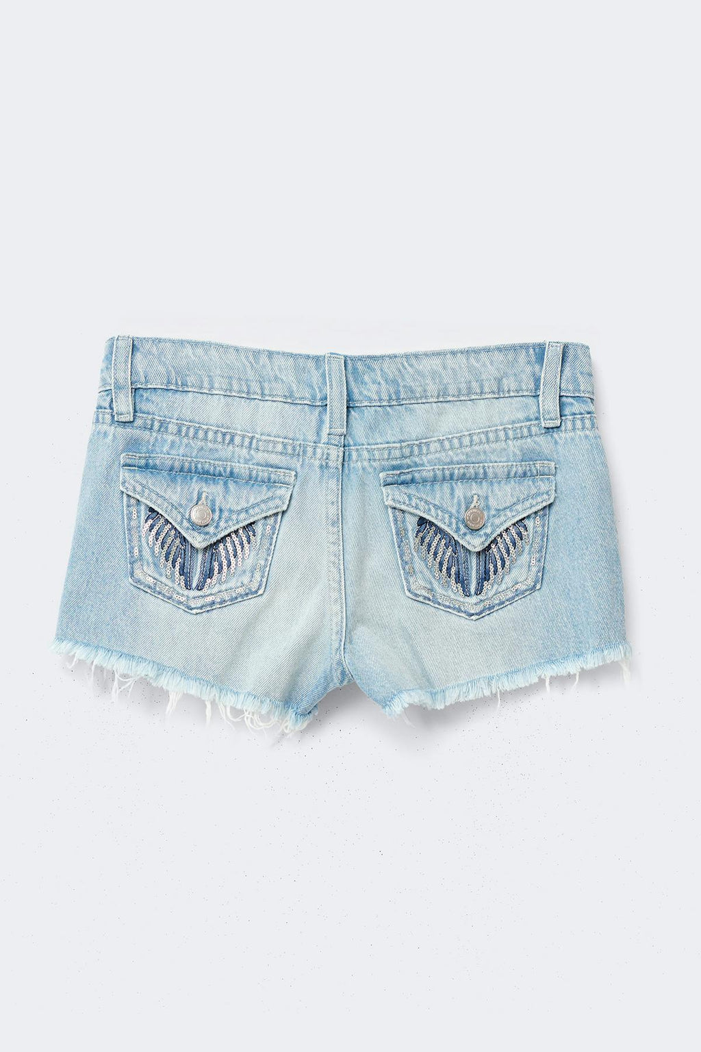 Y jeanique low denim shorts
