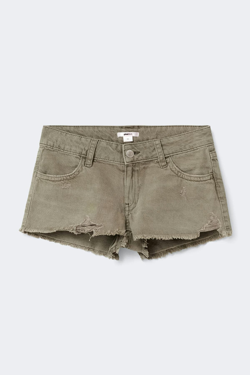 Y jeanique low denim shorts