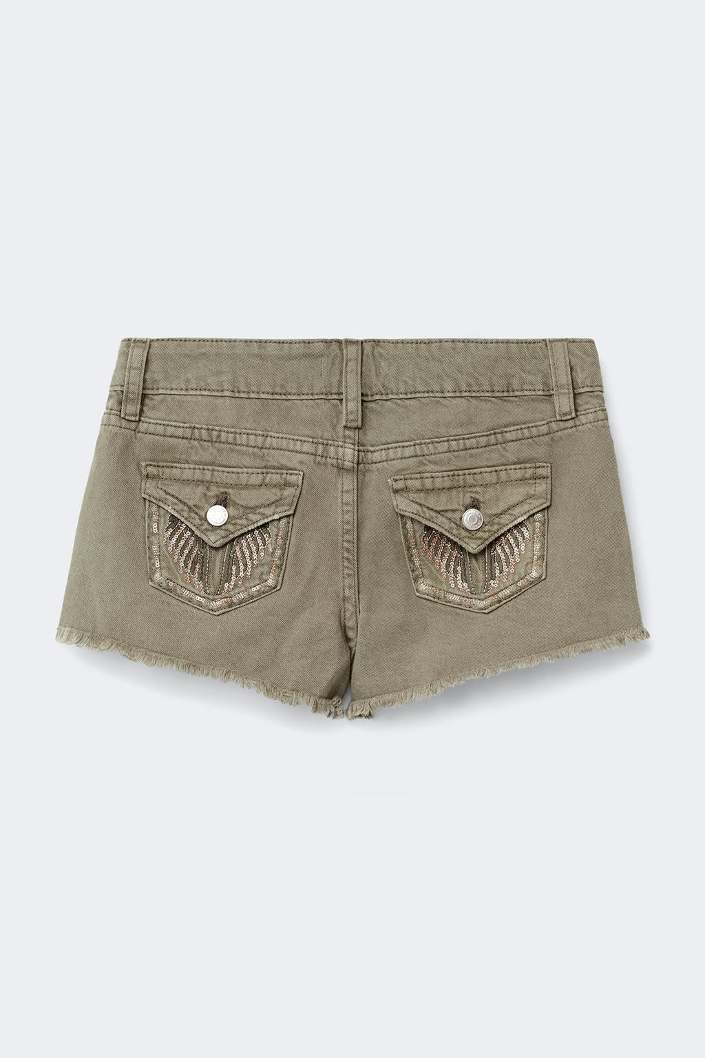 Y jeanique low denim shorts