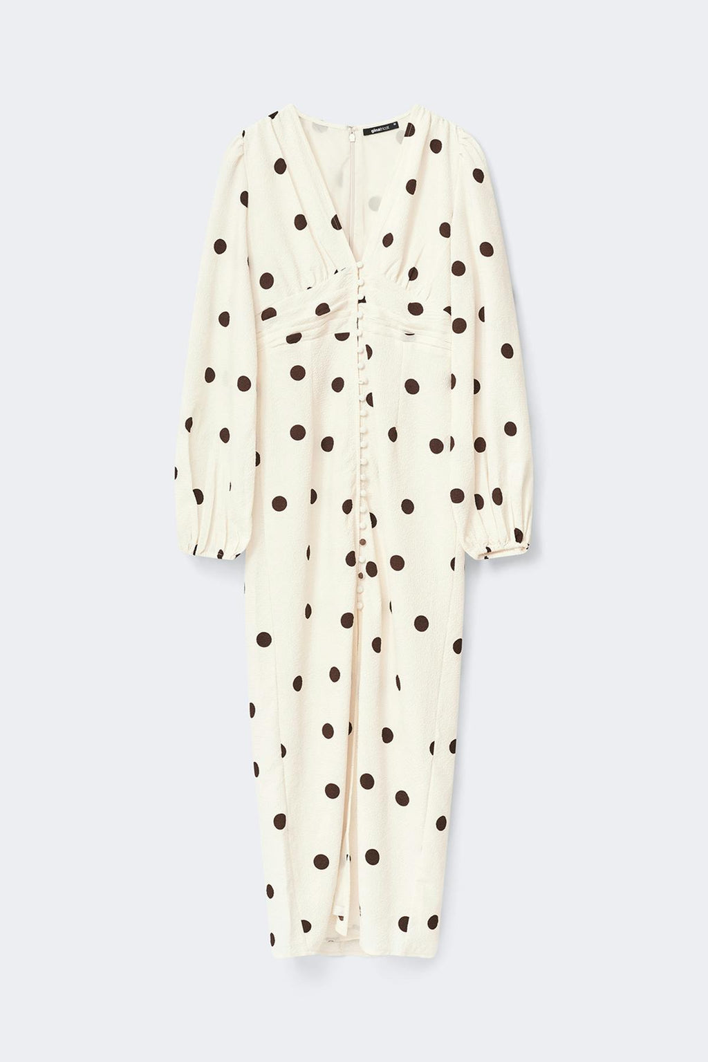Balloon sleeve dress