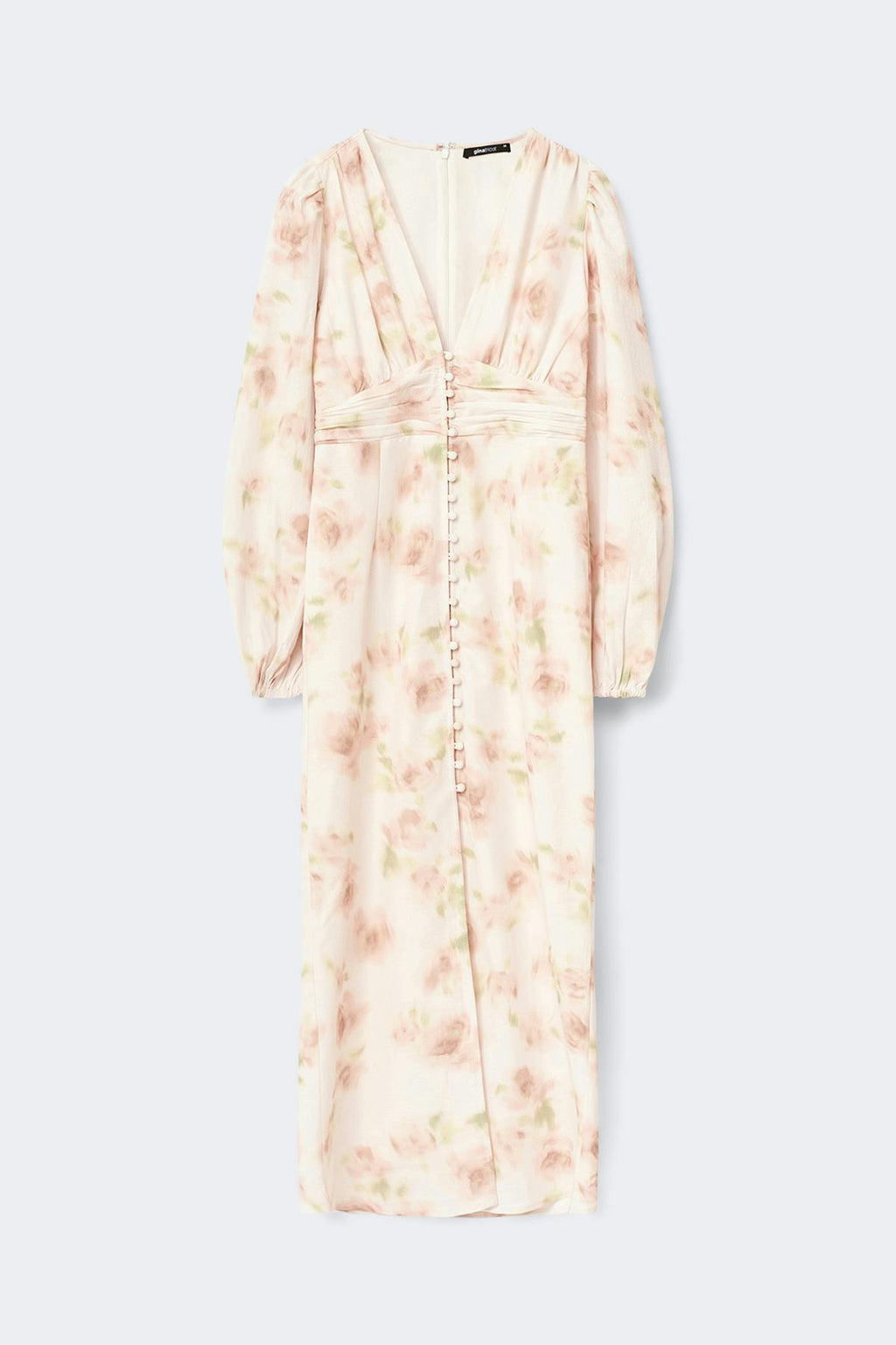 Balloon sleeve dress