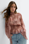 Scarf blouse