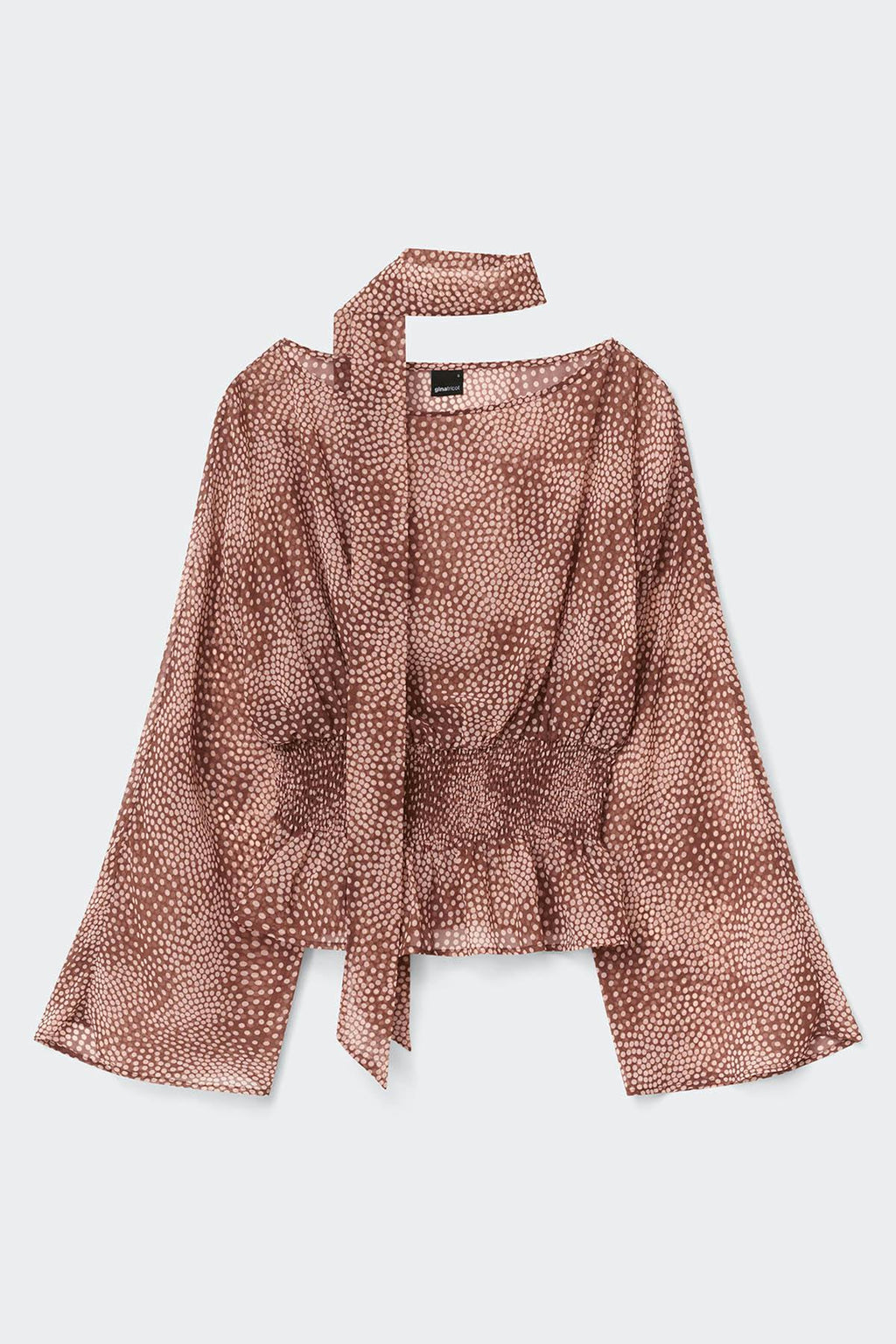 Scarf blouse