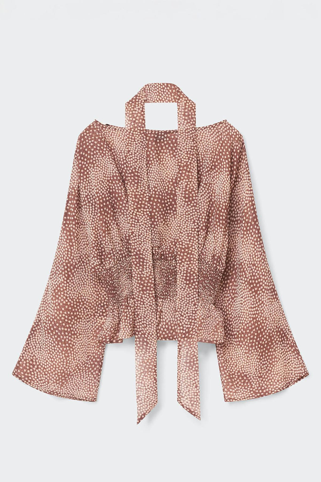 Scarf blouse