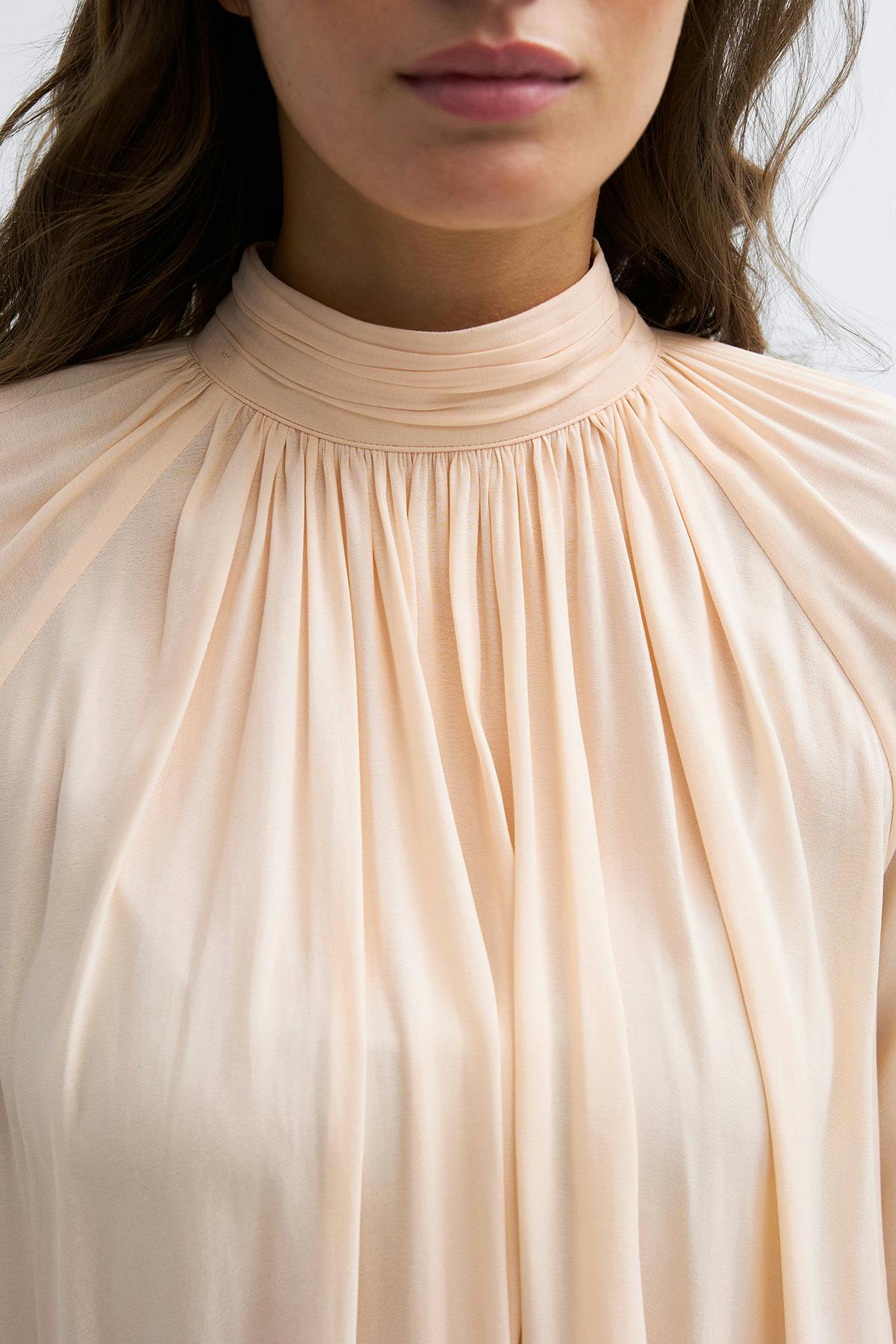 Boho frill blouse
