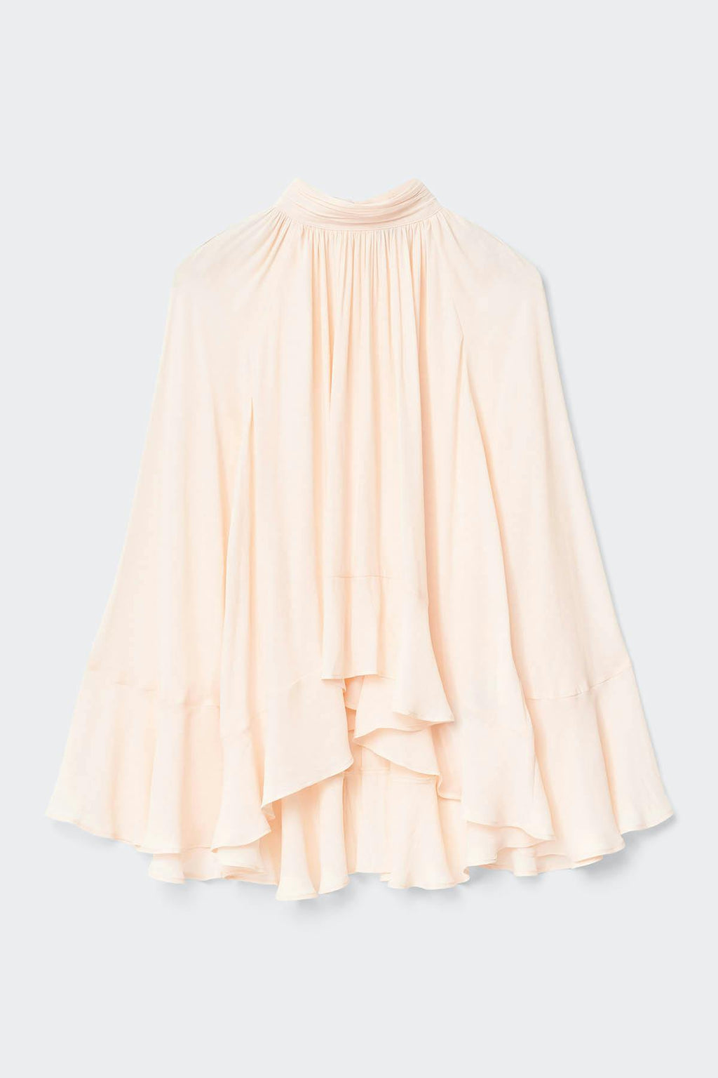 Boho frill blouse