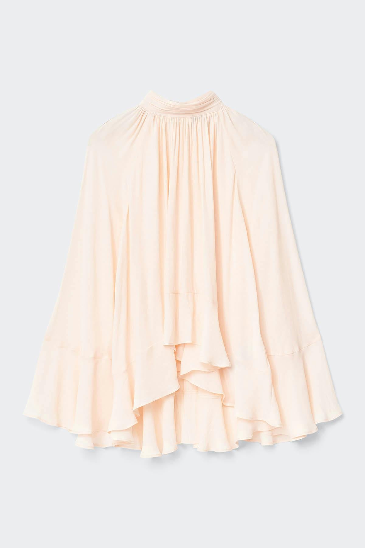 Boho frill blouse