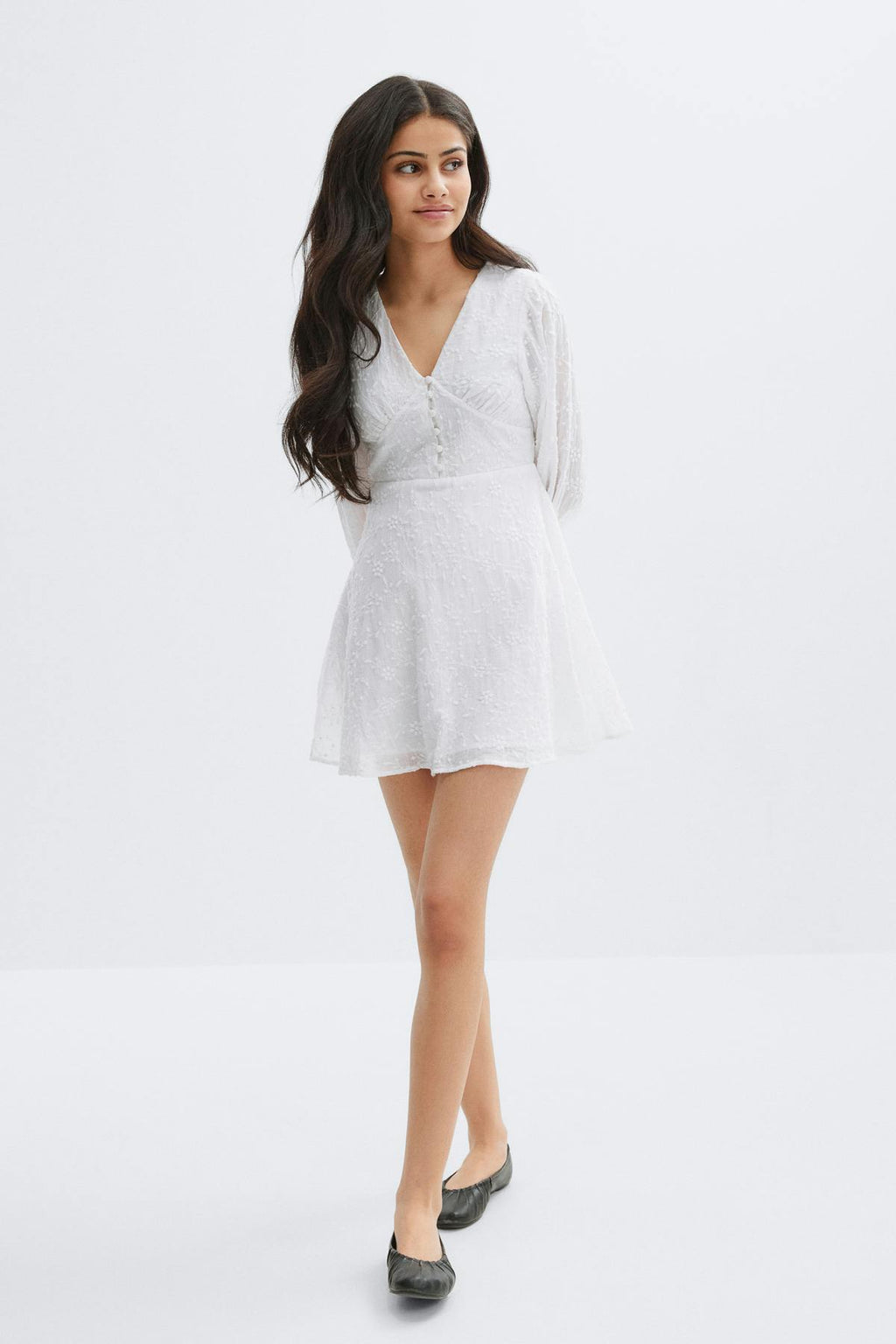 Y embroidery dress