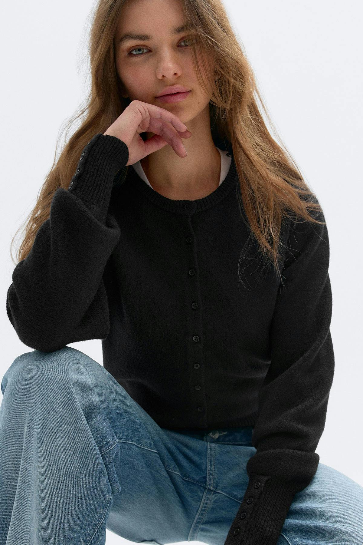 Knitted cardigan