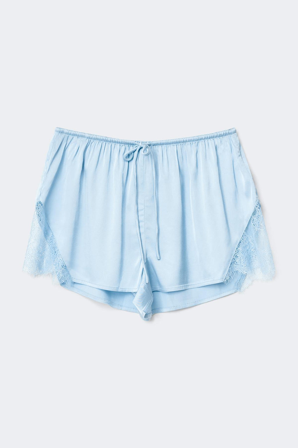 Satin loungewear shorts