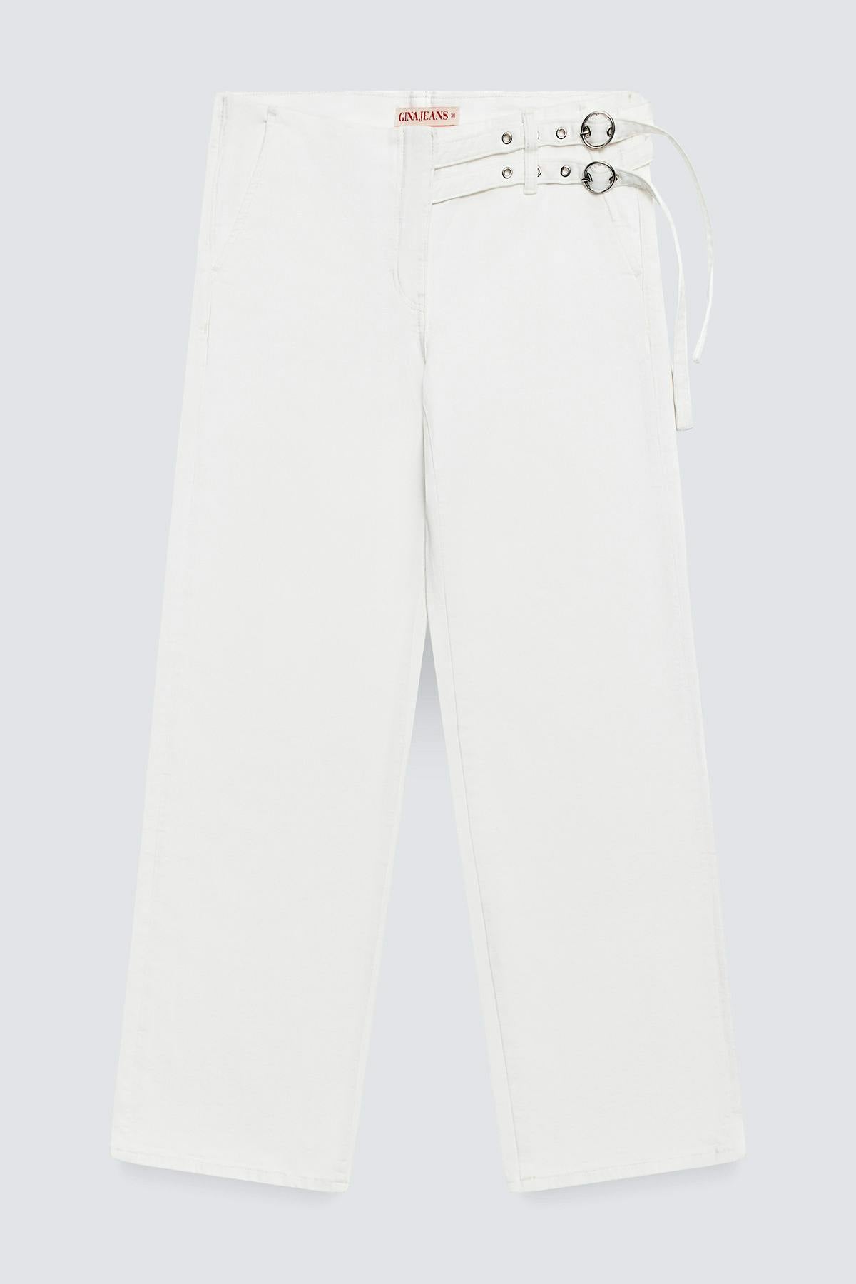 Booty belted jeans