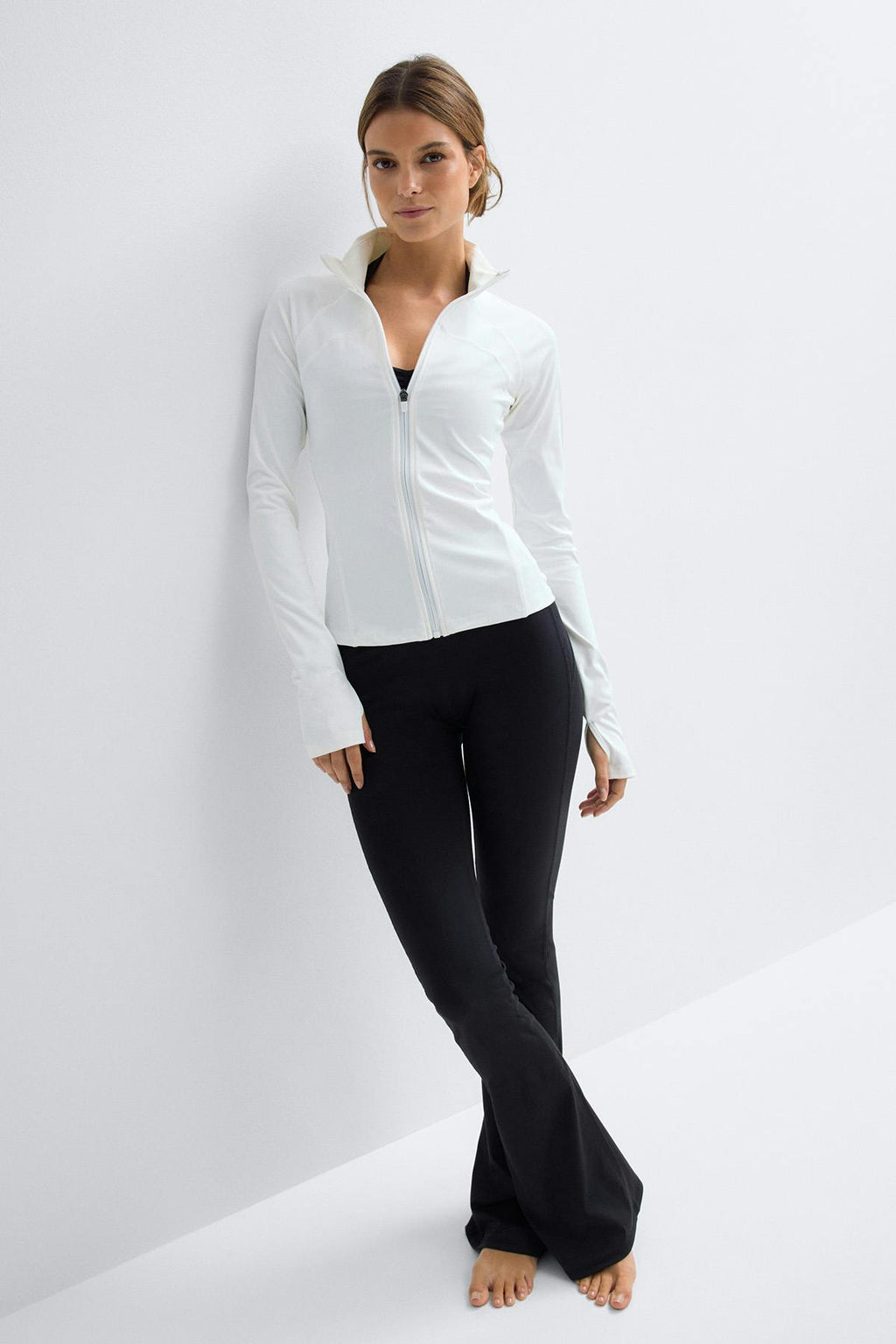 Zip yoga jacket