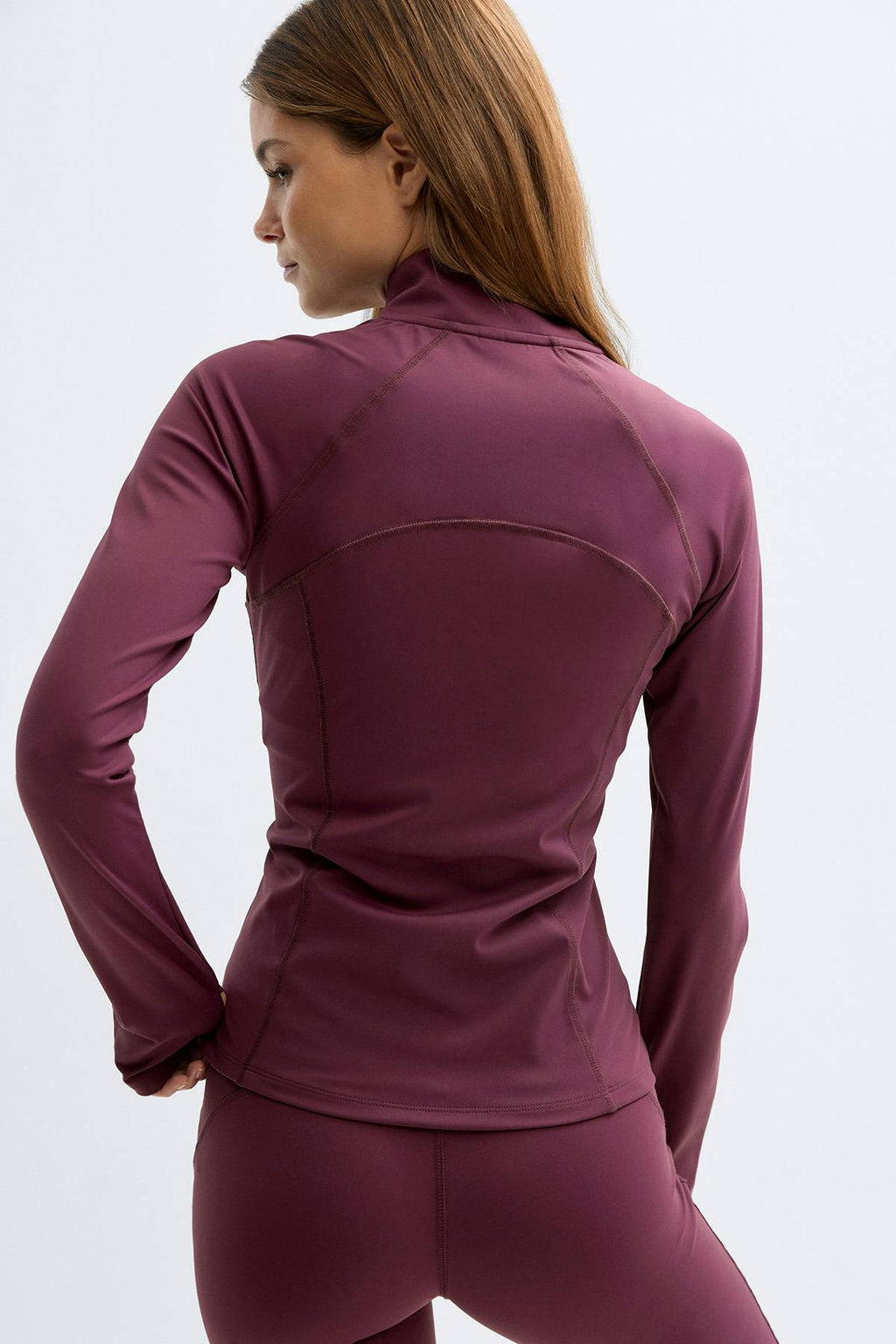Zip yoga jacket