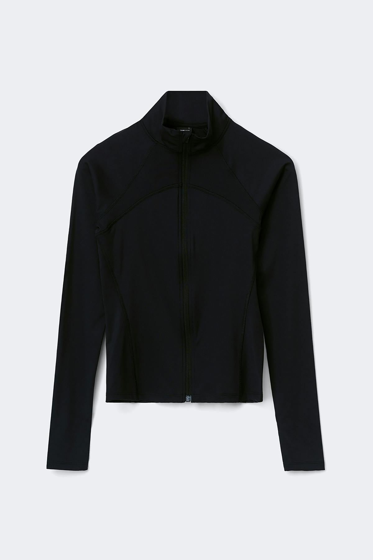 Zip yoga jacket