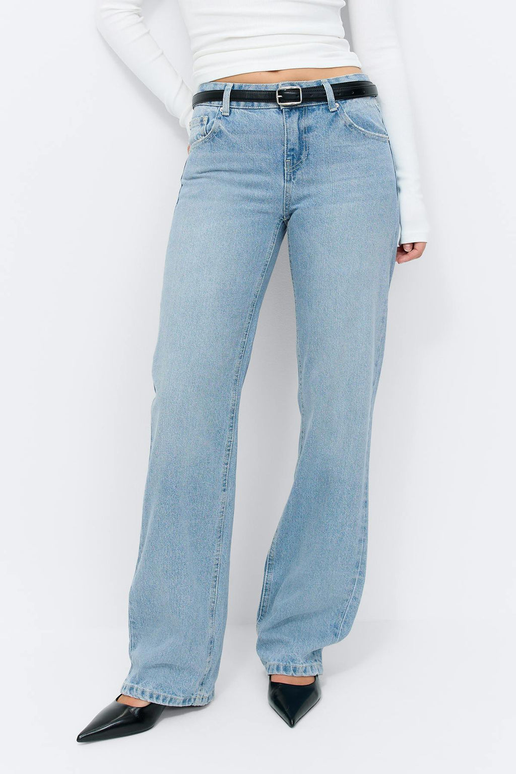 Crush straight jeans