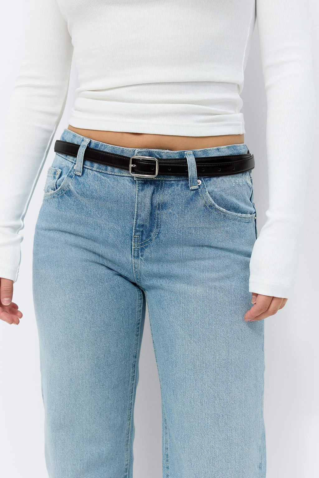 Crush straight jeans