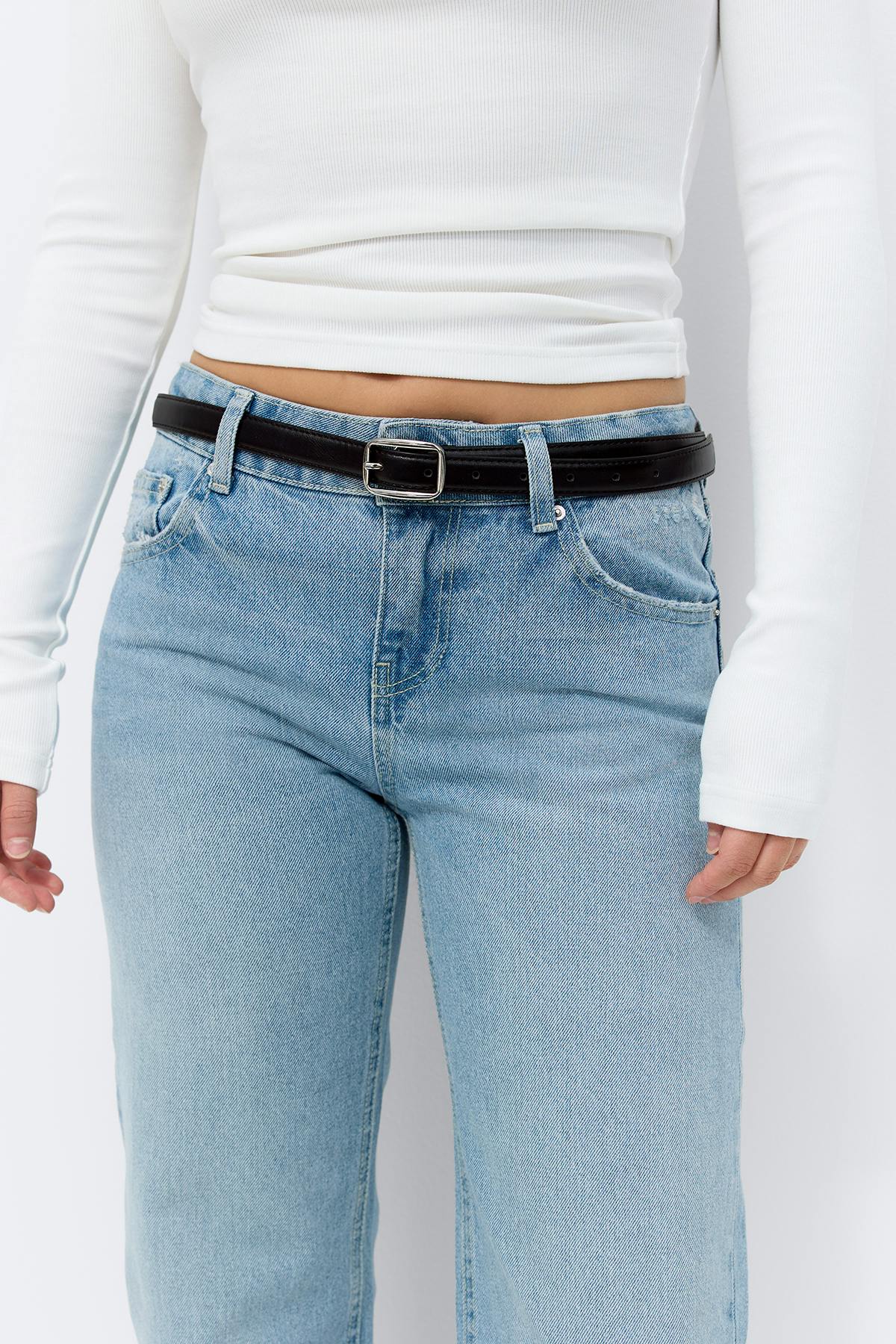 Crush straight jeans