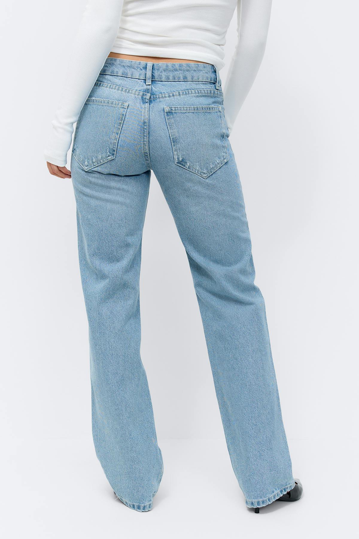 Crush straight jeans
