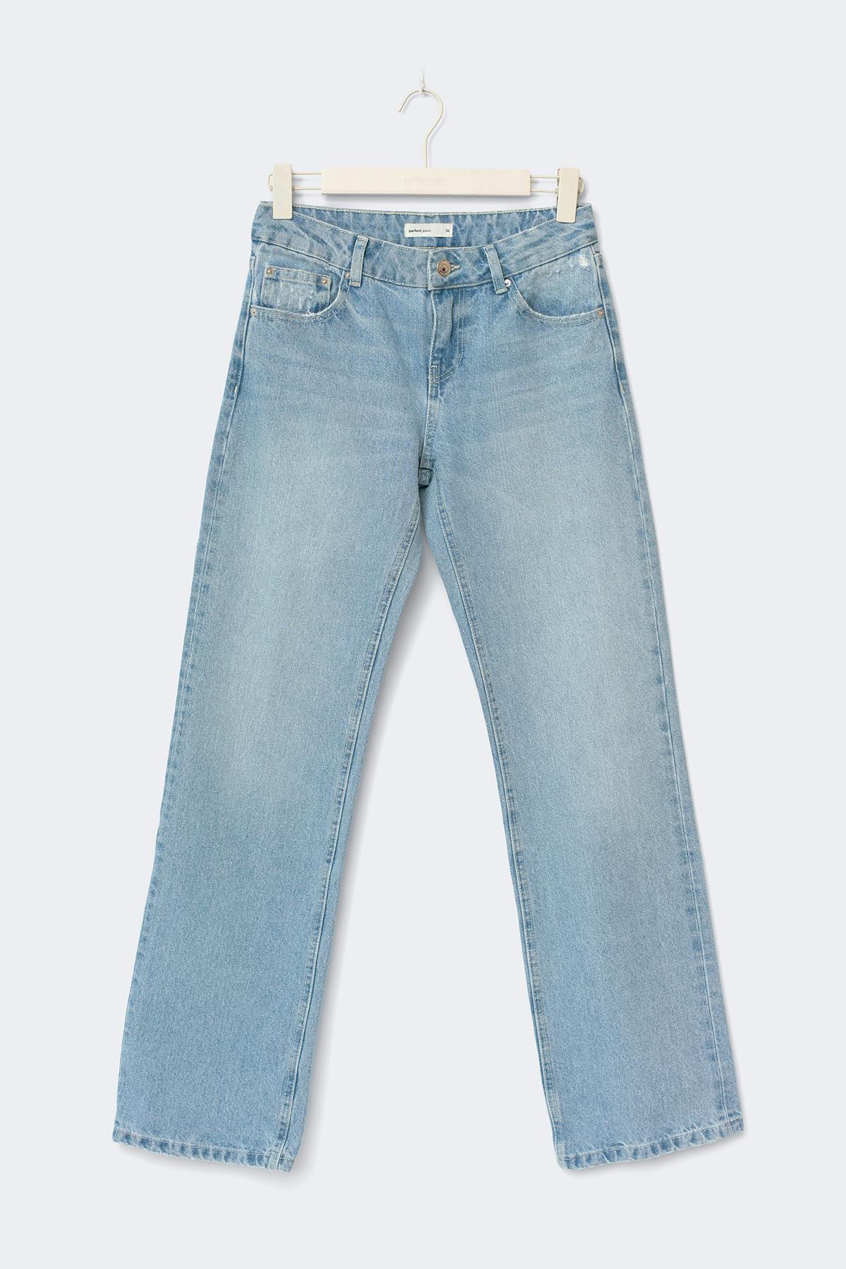 Crush straight jeans