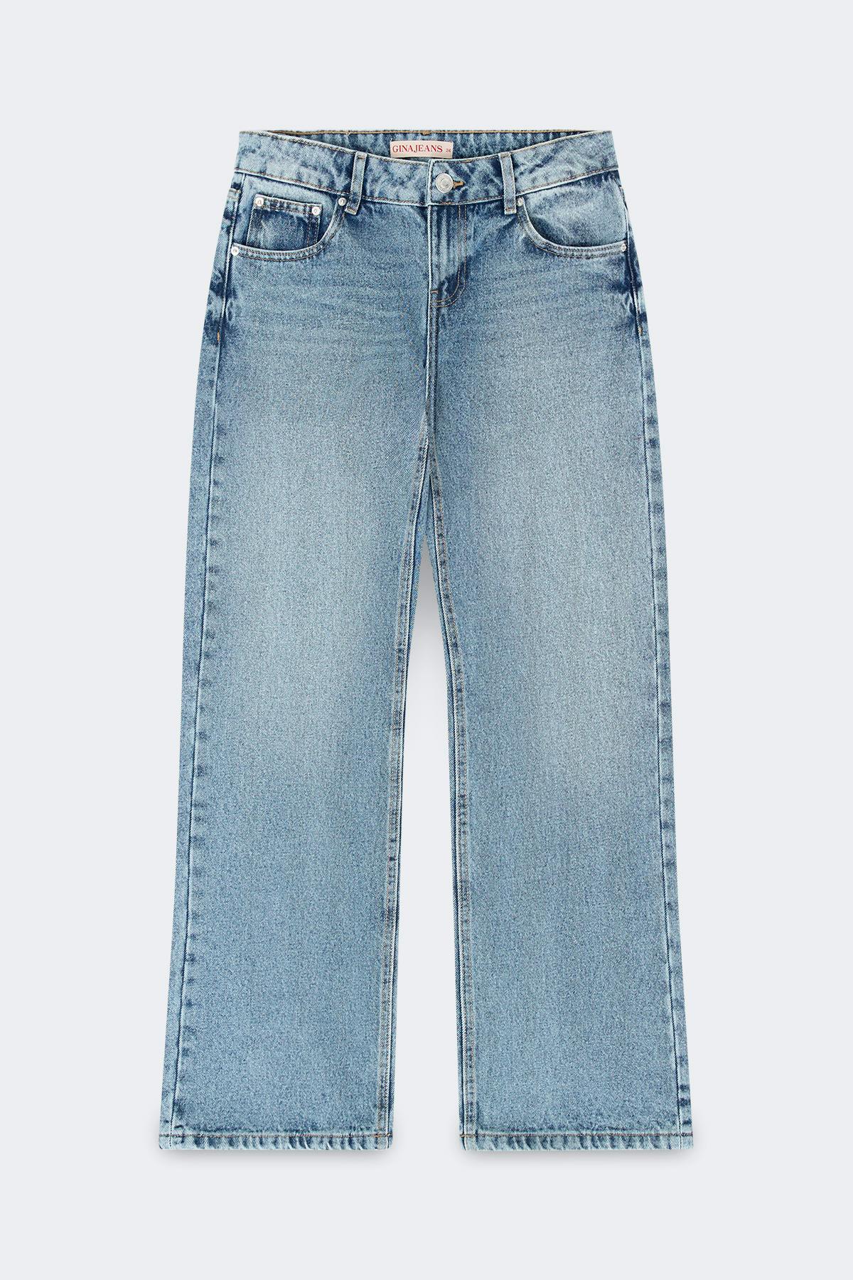 Crush straight jeans