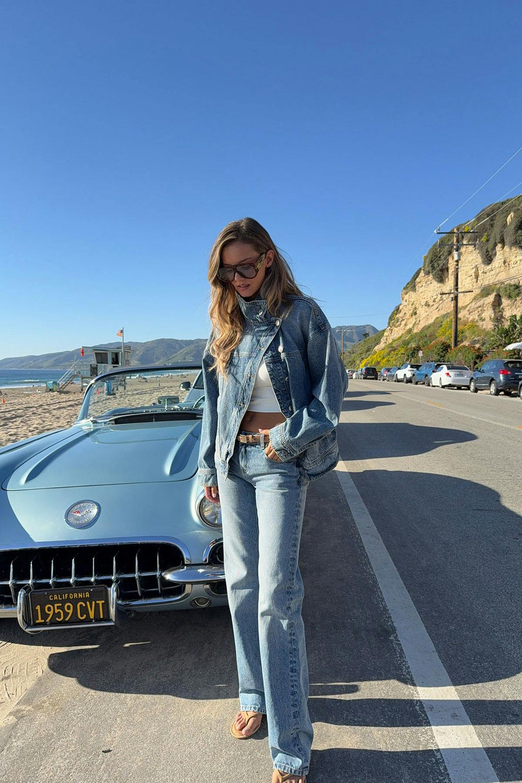Crush straight jeans