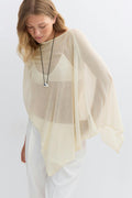 Knitted cape top