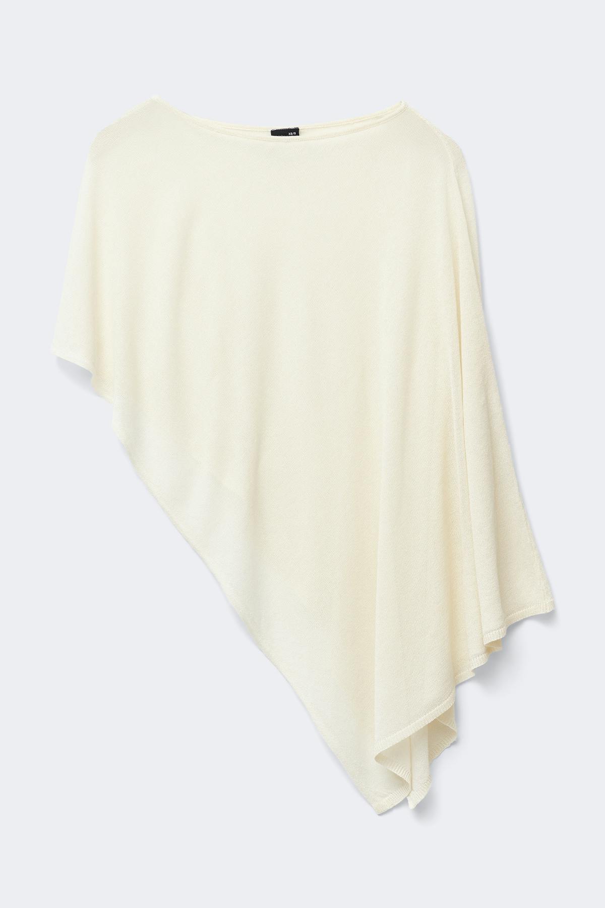 Knitted cape top