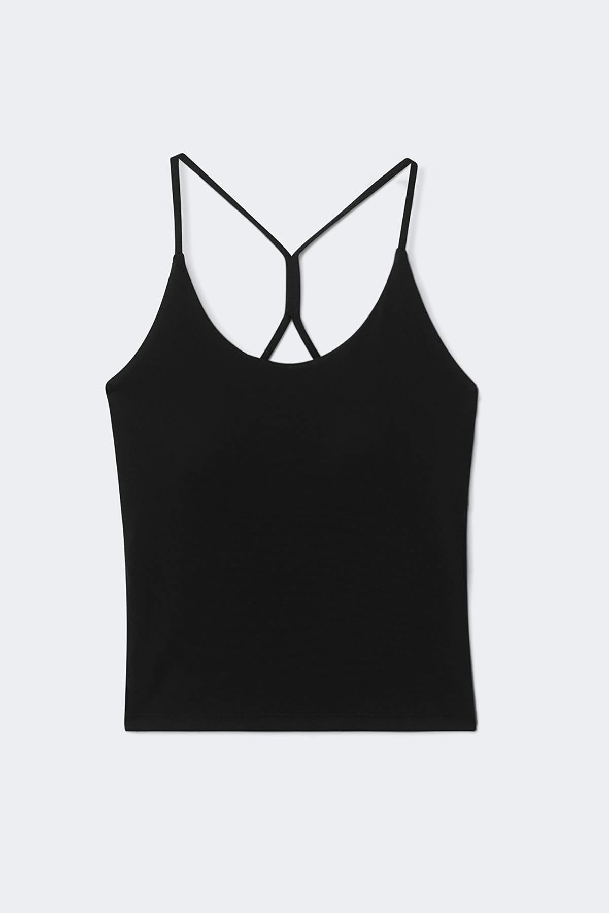 Detailed back yoga singlet