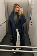 High neck coat