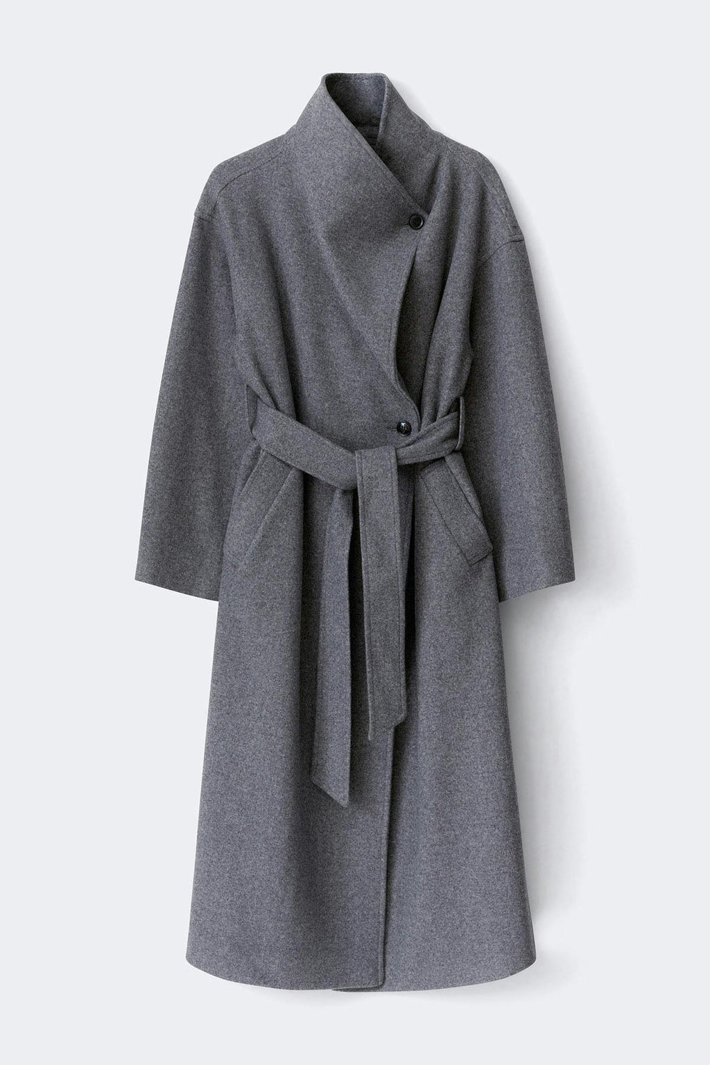 High neck coat