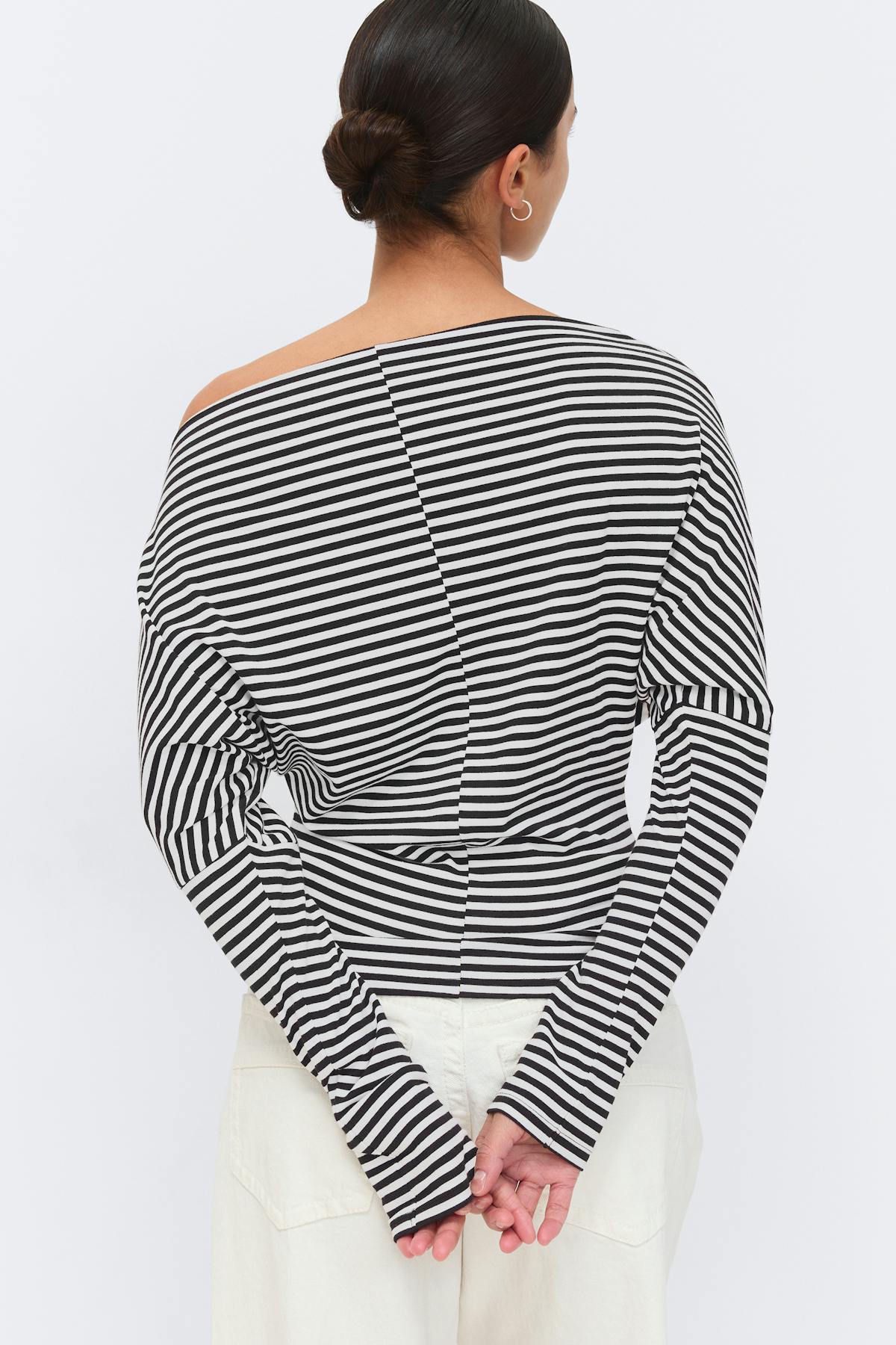 Dropped shoulder top