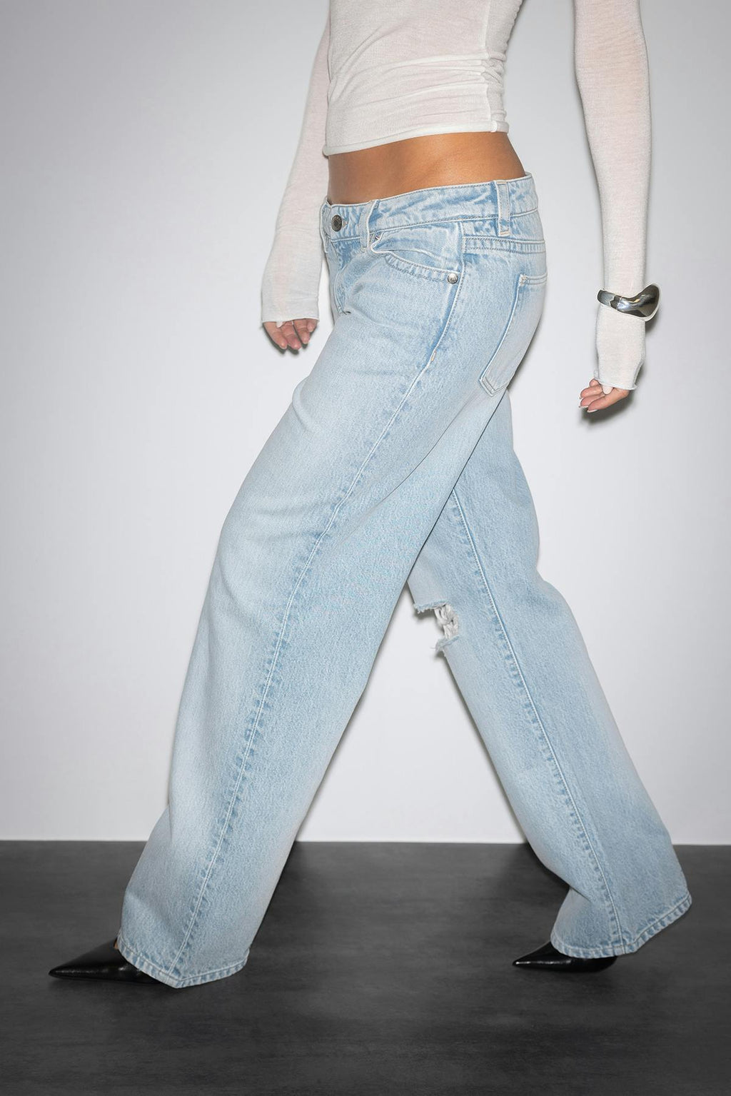 Rebel low wide jeans