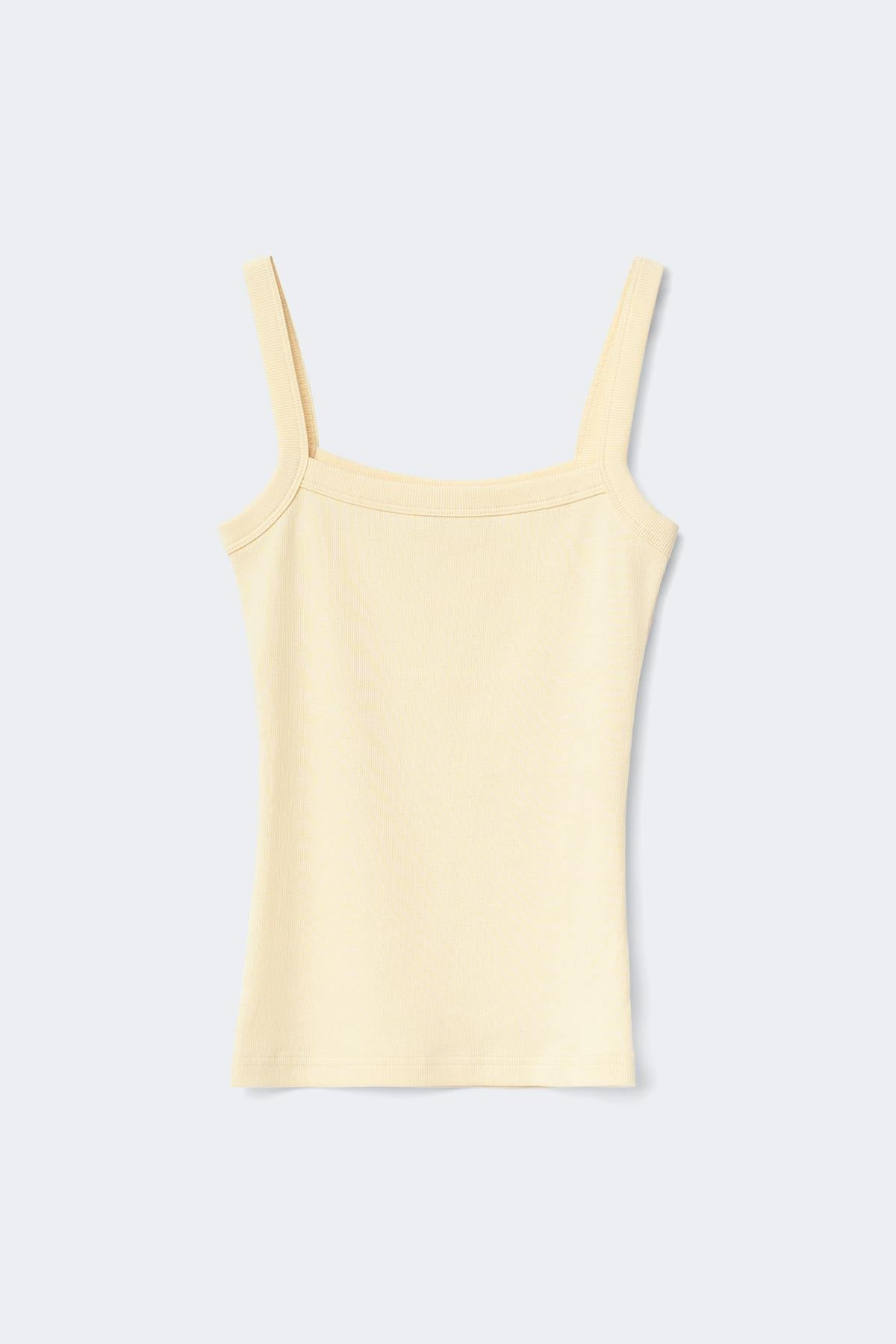 Tight fit rib singlet