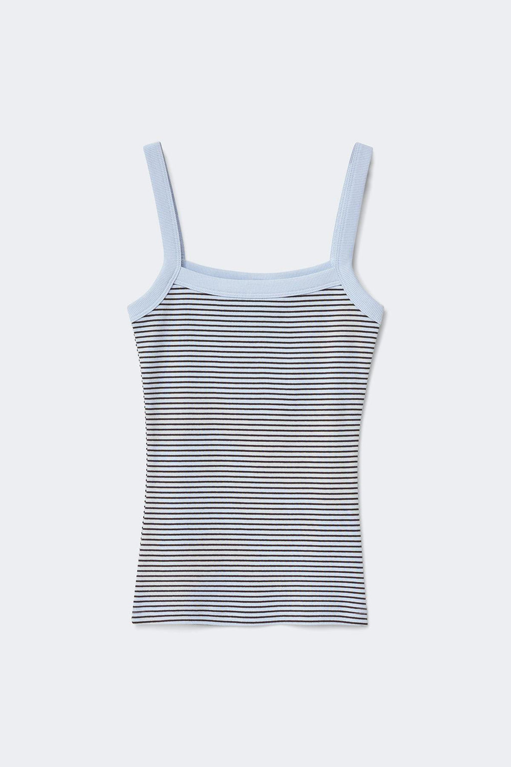 Tight fit rib singlet