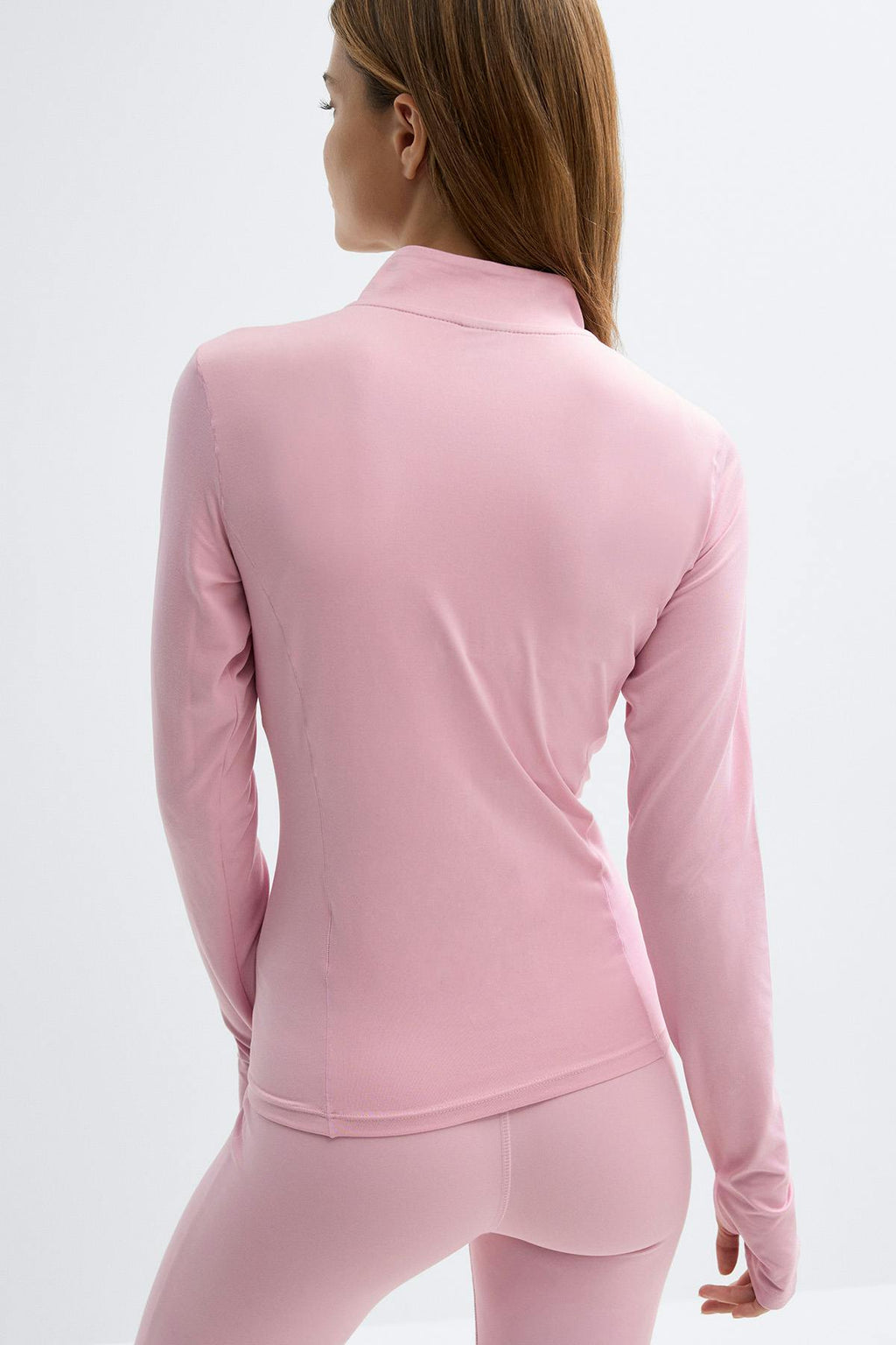Half zip yoga top