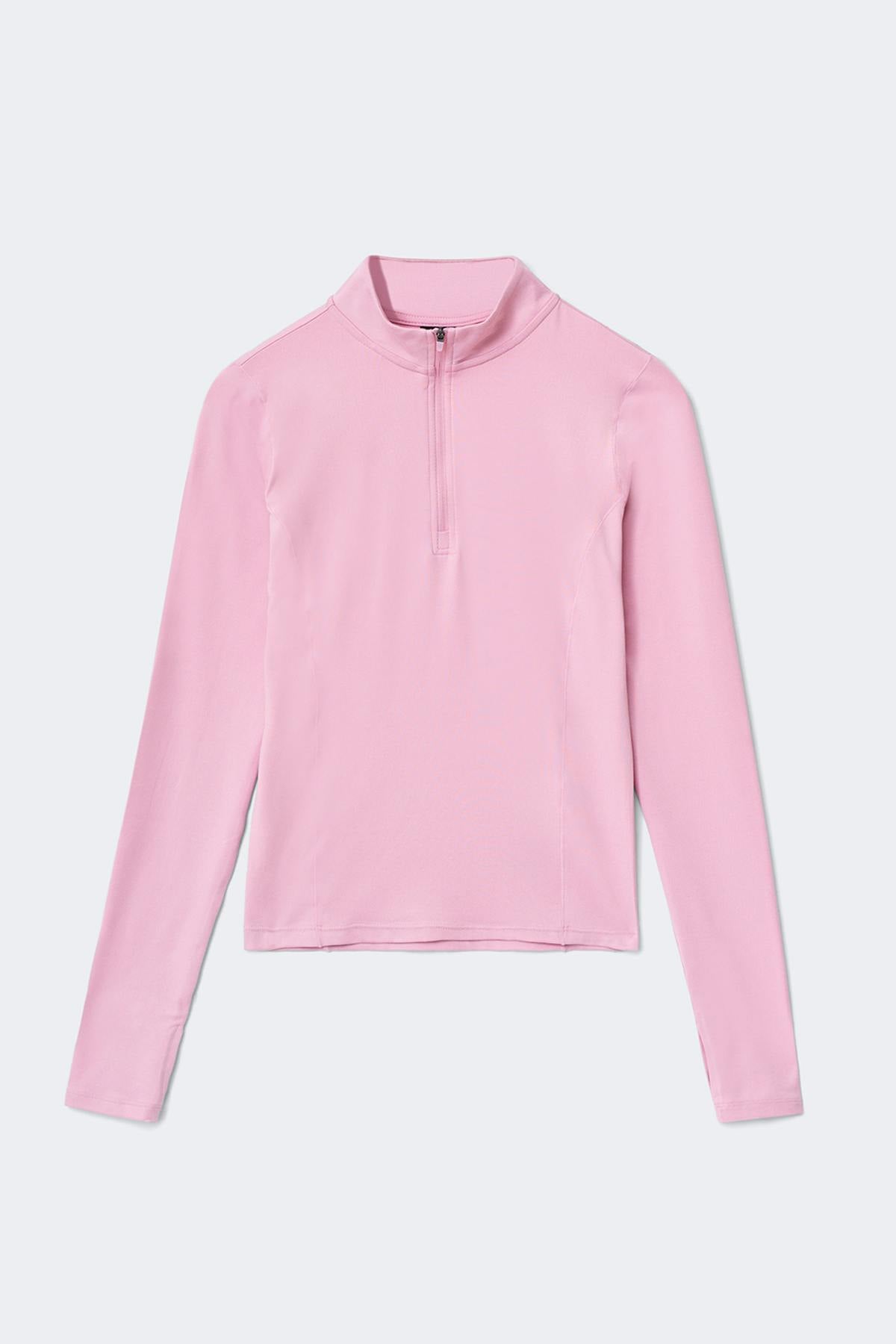 Half zip yoga top