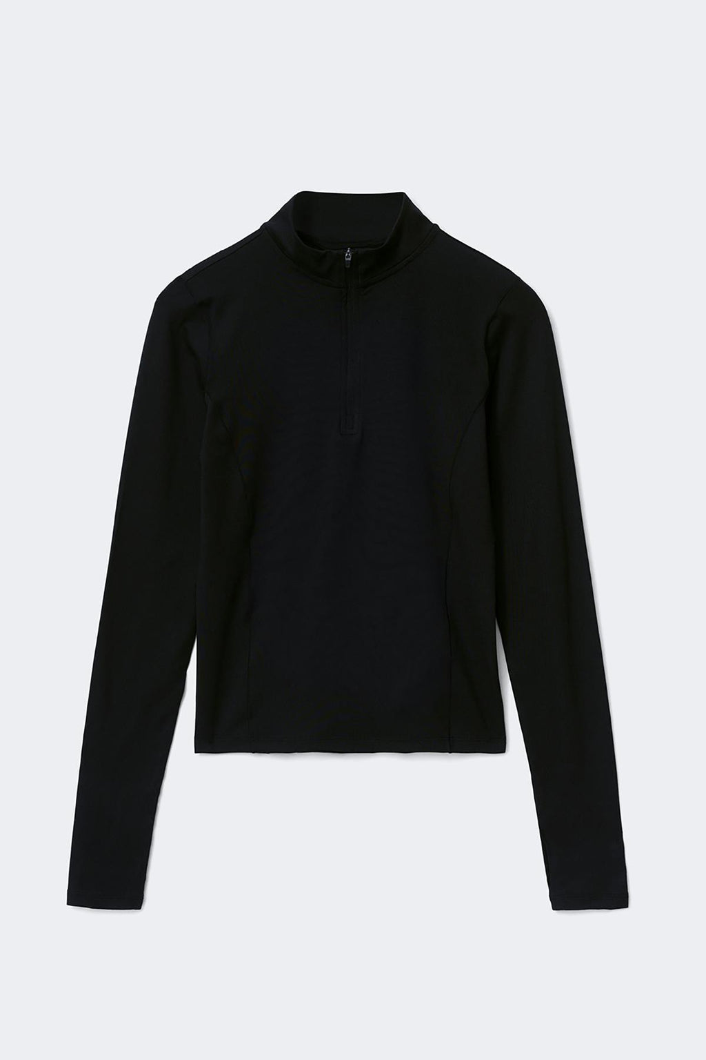 Half zip yoga top
