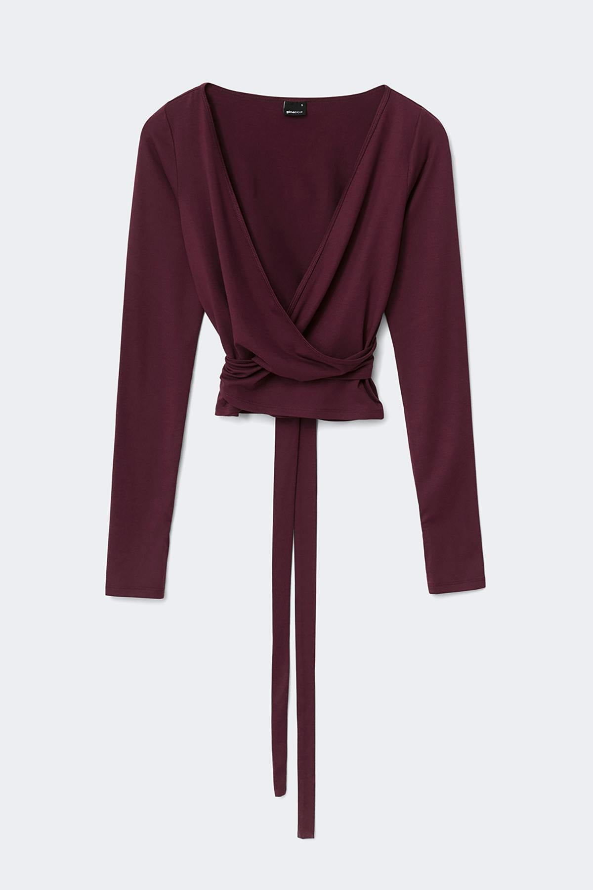 Soft wrap yoga cardigan