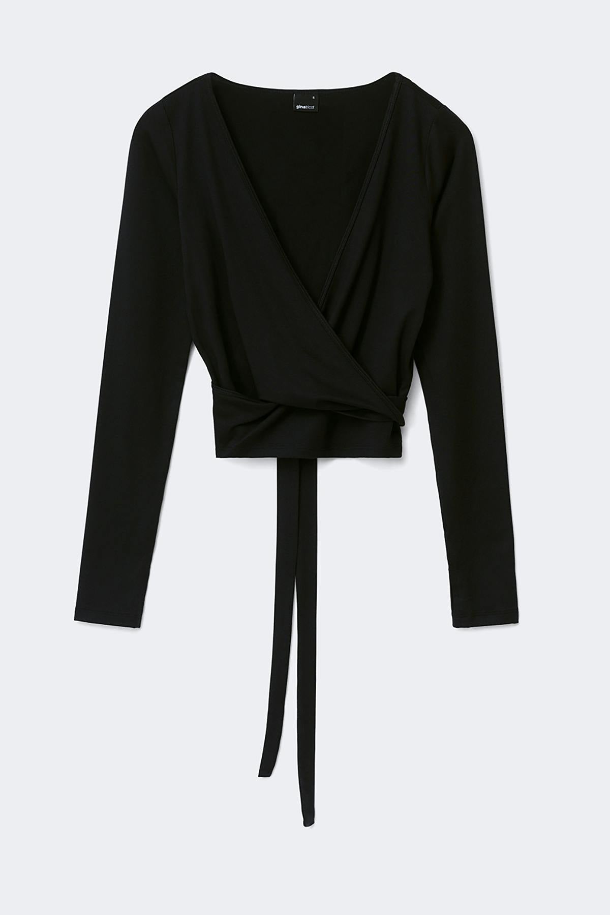 Soft wrap yoga cardigan