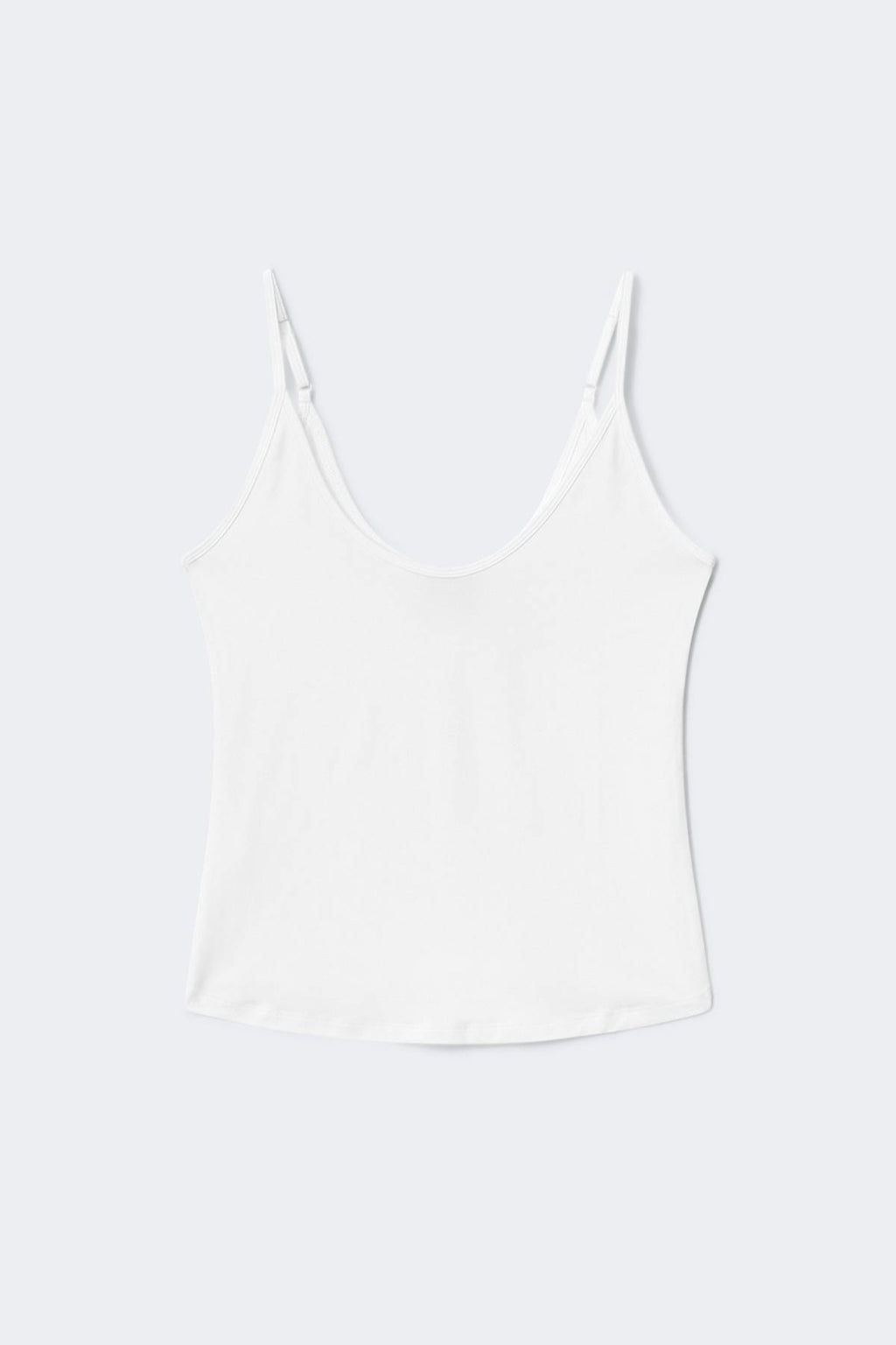 Soft strap yoga singlet