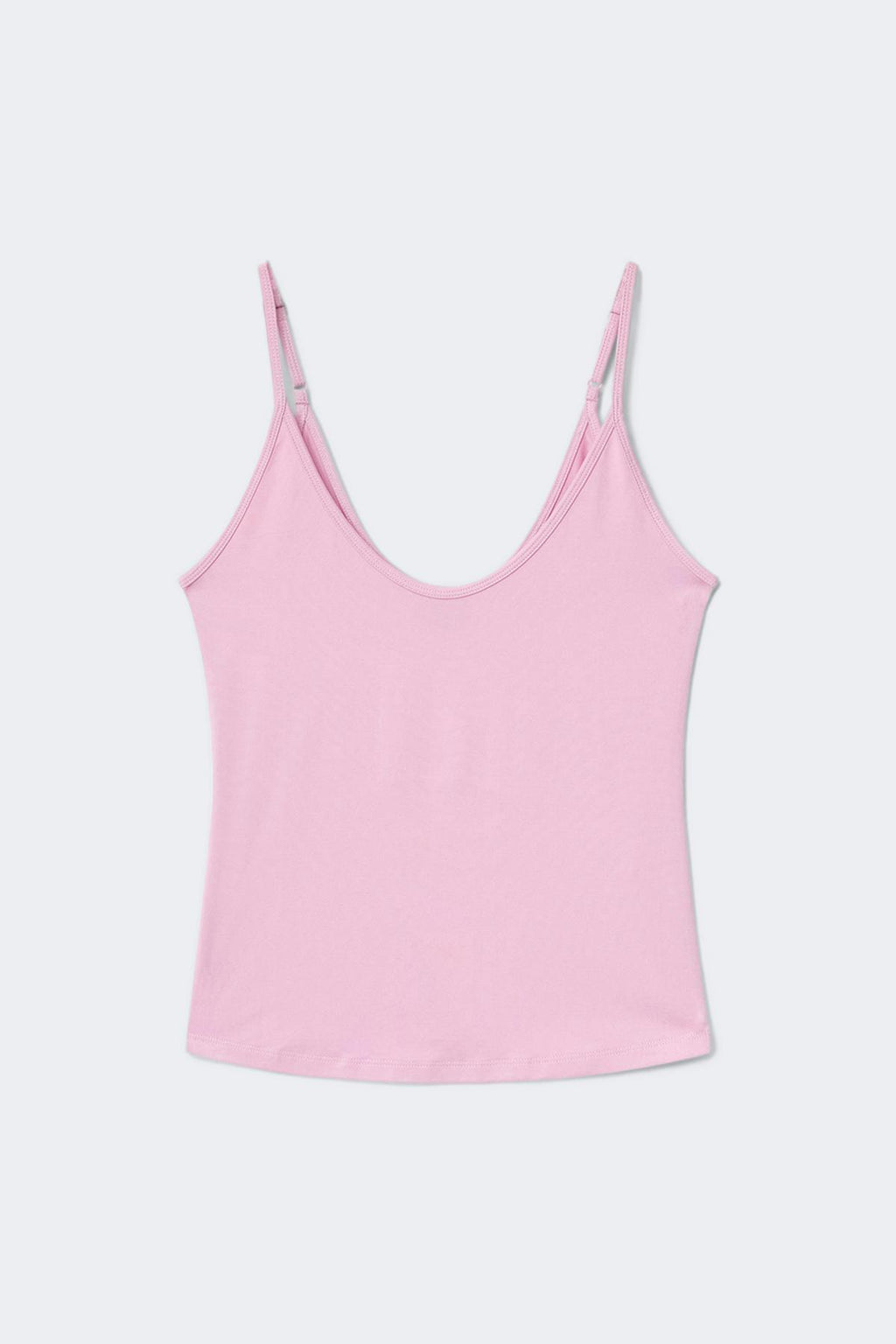 Soft strap yoga singlet