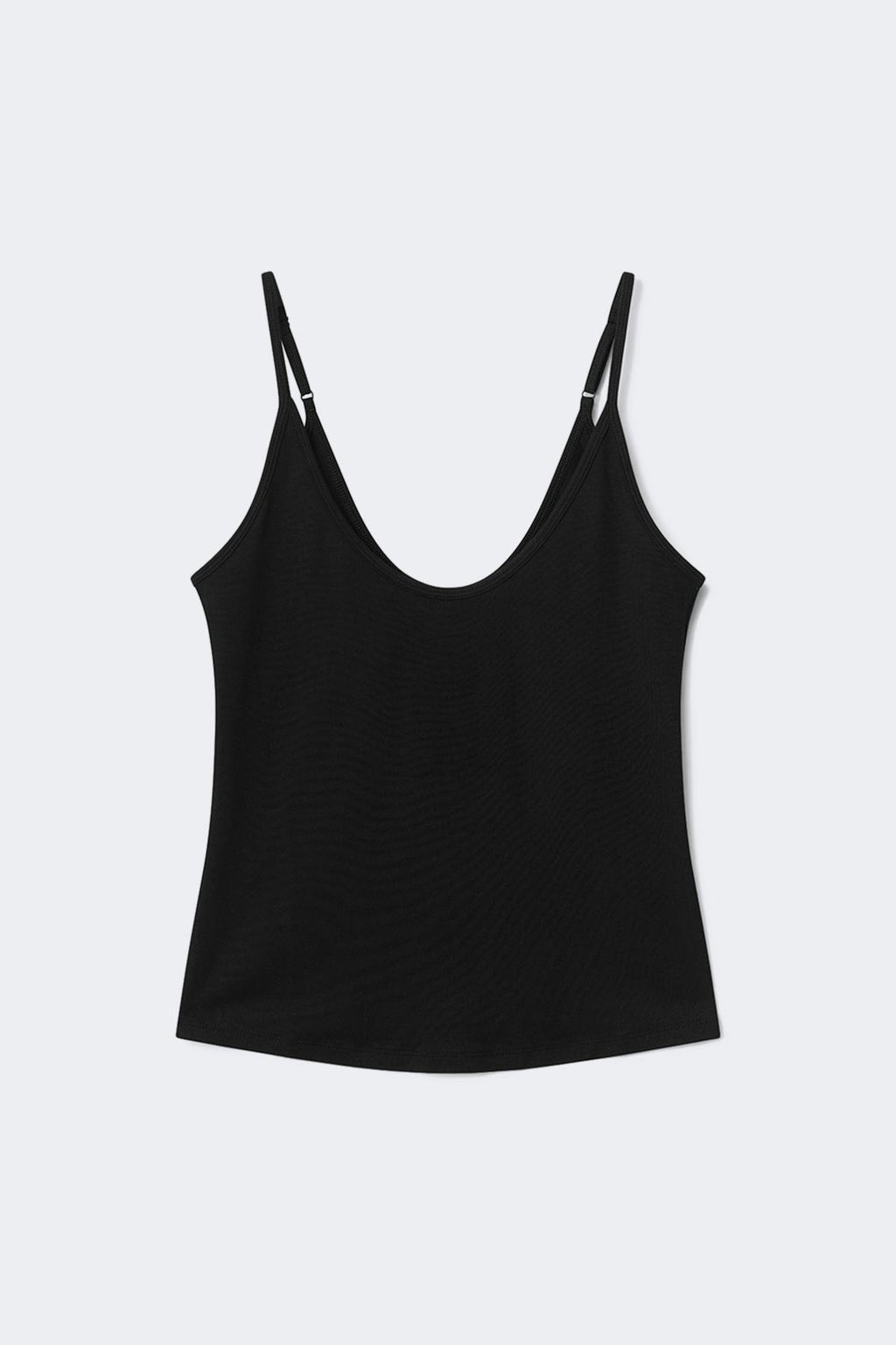 Soft strap yoga singlet