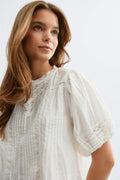 Broderie anglaise blouse