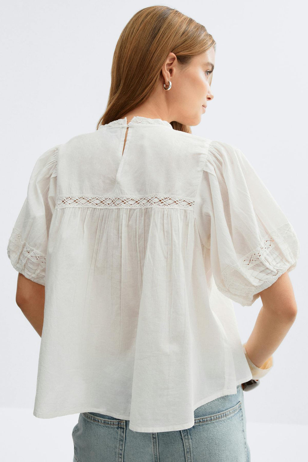 Broderie anglaise blouse