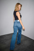 Waist hug flare jeans