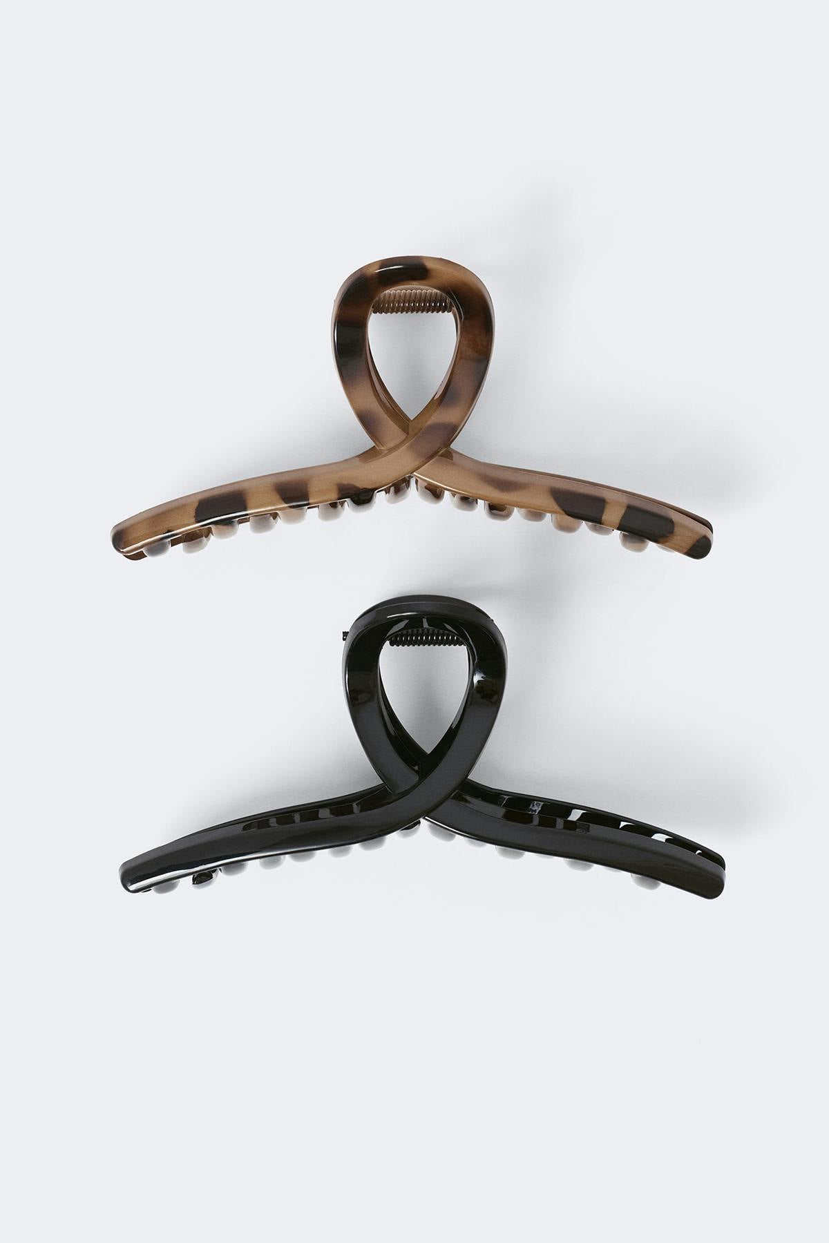 2-pack knot hair clip