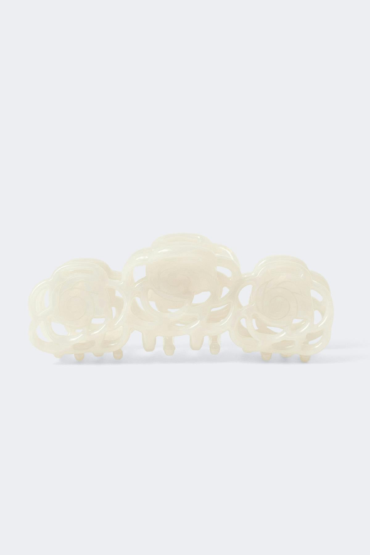 Flower hair clip