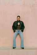 Icon loose bootcut jeans